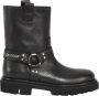 Dondup Leren Biker Boots met Rubberen Zool - Thumbnail 1