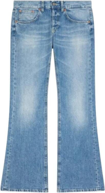 Dondup Lichte Denim Bootcut Slim Fit Jeans