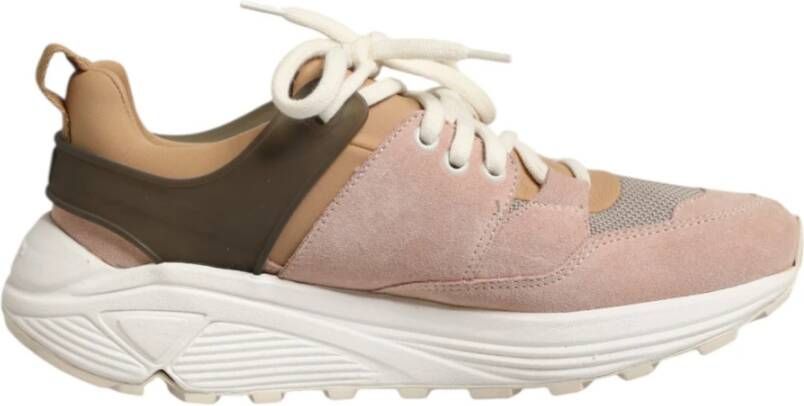 Dondup Multicolor Suède Lage Top Sneakers
