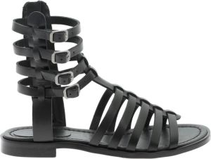 Dondup Platte sandalen Zwart Dames