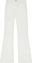 Dondup Witte Velvet Bootcut Broek - Thumbnail 1