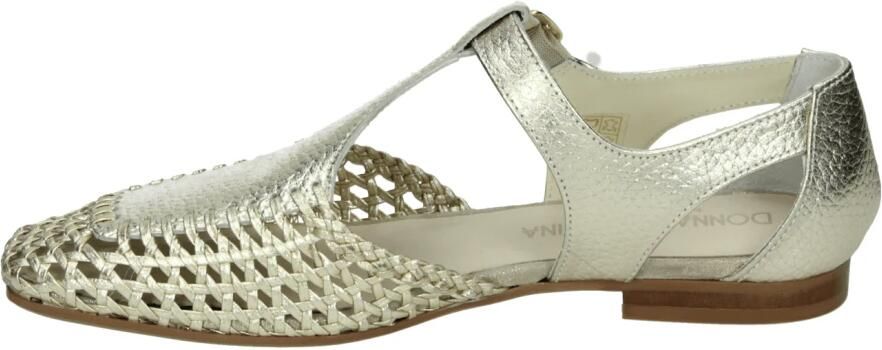 Donna Carolina 57.709.021 CLESSIA WEB Platte sandalen Metallics - Foto 2