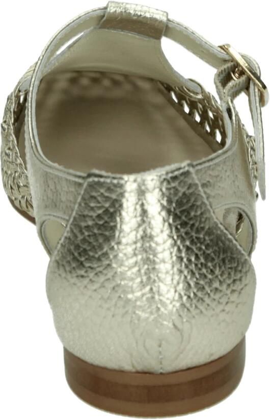 Donna Carolina 57.709.021 CLESSIA WEB Platte sandalen Metallics - Foto 3