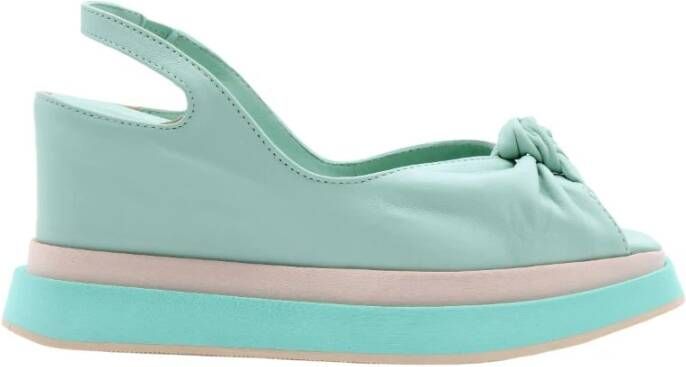 Donna Lei Baguette Sandaal Green Dames