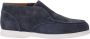 Doucal's Heren chukka loafer van suède | blauw Blue Heren - Thumbnail 1