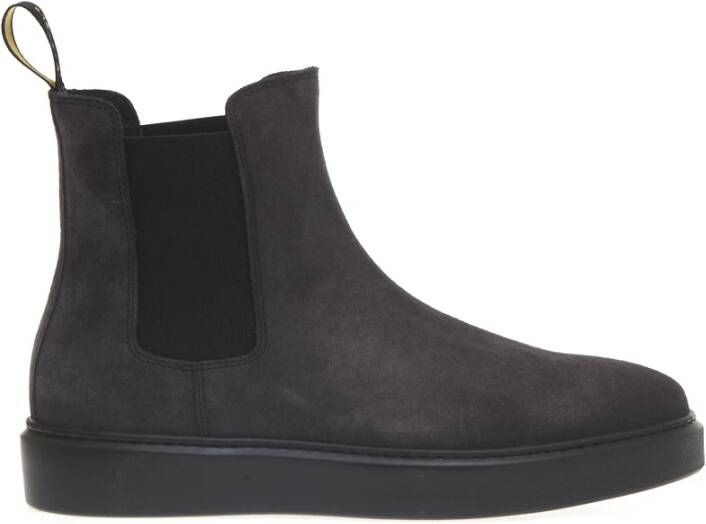 Doucal's Antraciet Suède Beatles Schoenen Gray Heren