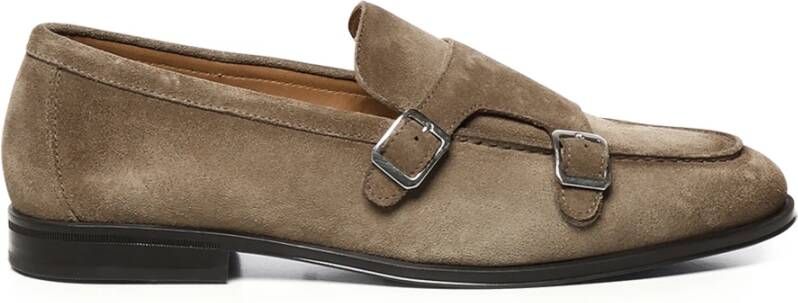 Doucal's Beige Leren Mocassins