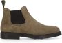 Doucal's Beige Suède Chelsea Boots voor Mannen Beige Heren - Thumbnail 4