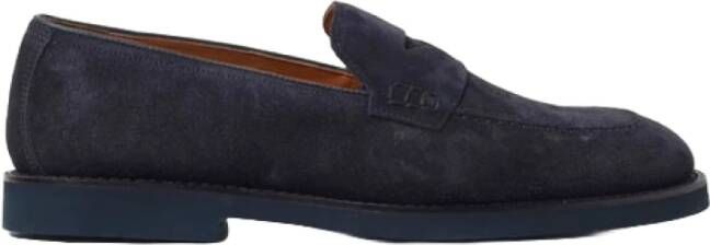 Doucal's Blauwe Flat Schoenen