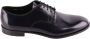 Doucal's Zwarte Veterschoenen van Leer voor Heren Black Heren - Thumbnail 1