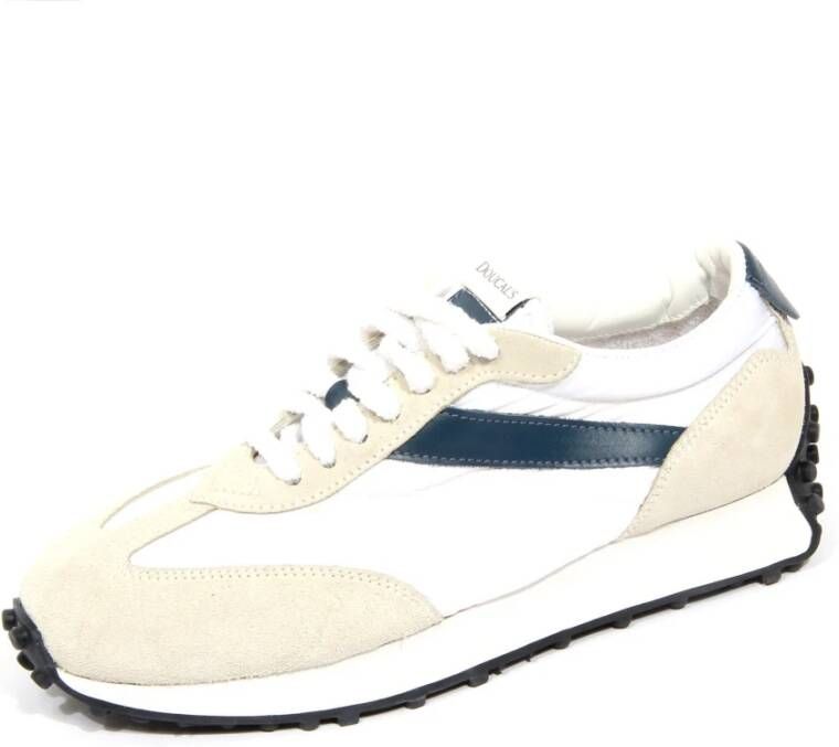 Doucal's Blauwe Suède Sneakers