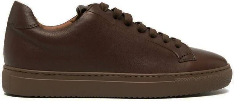 Doucal's Boston Sneakers Donkerbruin Brown Heren