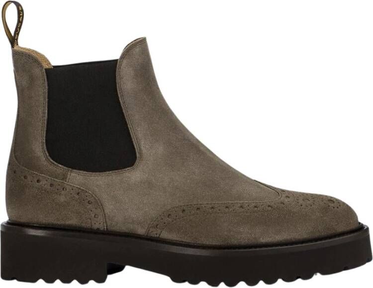 Doucal's Brogue Chelsea Enkellaarsjes