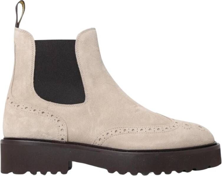 Doucal's Brogue Chelsea Enkellaarsjes