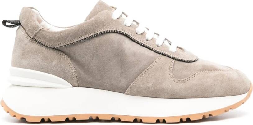 Doucal's Bruine Casual Trainers Sneakers