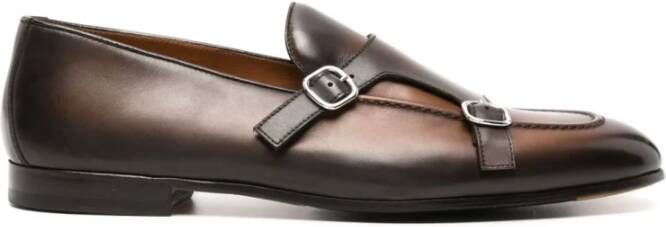 Doucal's Bruine leren loafers