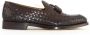 Doucal's Bruine leren loafers met kwastjes - Thumbnail 1