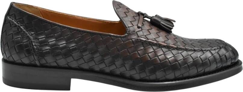 Doucal's Bruine leren veterschoenen