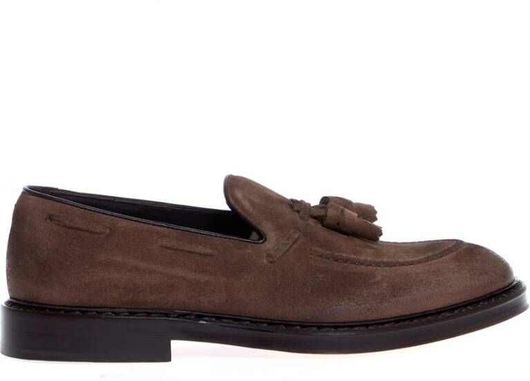 Doucal's Bruine Loafer Schoenen voor Heren Brown Heren