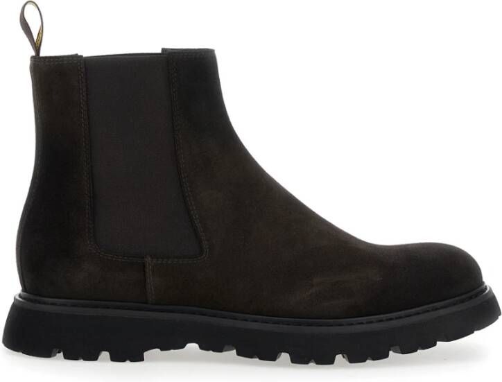 Doucal's Heren leren enkellaars | bruin Brown Heren