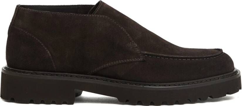 Doucal's Bruine Suède Enkellaarzen Aw25