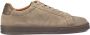 Doucal's Bruine Suède Leren Sneakers Vetersluiting - Thumbnail 1