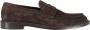 Doucal's Bruine Suède Penny Loafer Schoen - Thumbnail 1