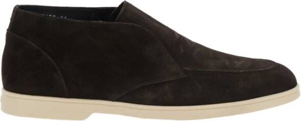 Doucal's Bruine Suède Veterschoenen