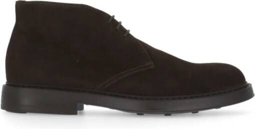 Doucal's Bruine Suède Veterschoenen