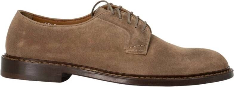 Doucal's Bruine suède schoenen Du1385Phoeuy106Mv31 Brown Heren