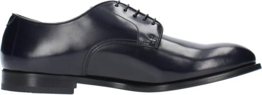 Doucal's Business Shoes Blue Heren