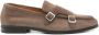 Doucal's Camel Suede Mocassin met Dubbele Gesp - Thumbnail 1