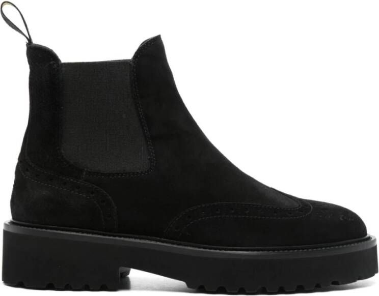 Doucal's Boots Casual Closed Toe Ankle Boots in zwart