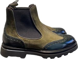 Doucal's Chelsea Boots Groen Heren