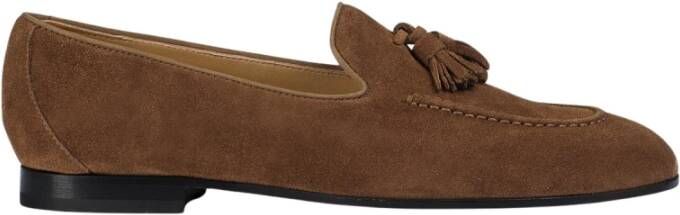 Doucal's Damesuède loafer | bruin