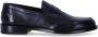 Doucal's Donkerblauwe Penny Loafer Blue Heren - Thumbnail 1