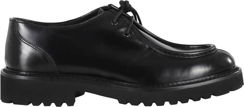 Doucal's Donkerbruine Derby Deco Veterschoenen