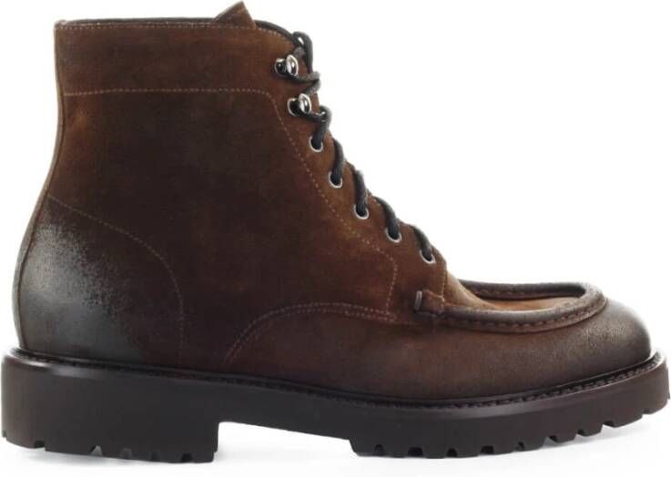 Doucal's Winterse Stijl Upgrade: Combat Boots Brown Heren