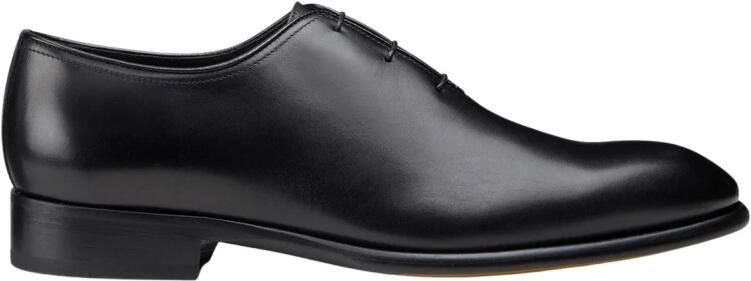 Doucal's Leren veterschoenen voor heren | zwart Black
