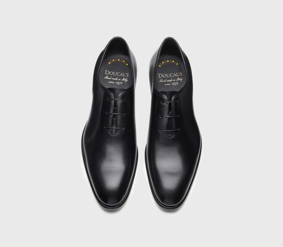 Doucal's Leren veterschoenen voor heren | zwart Black - Foto 2