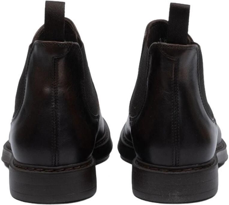 Doucal's Beatles Triumph Moro Leren Schoenen Zwart Heren - Foto 2