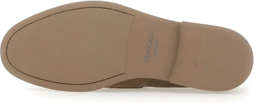 Doucal's Beige Suède Mocassins met Topstiksels - Foto 2