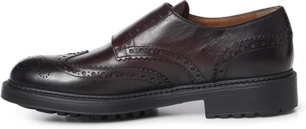 Doucal's Brogue Dubbele Gesp Monk Schoenen - Foto 4