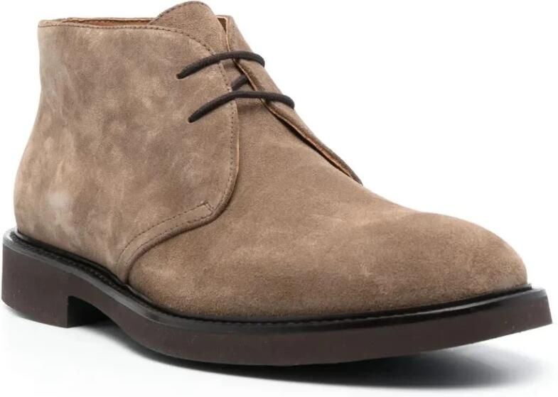 Doucal's Bruine leren laarzen