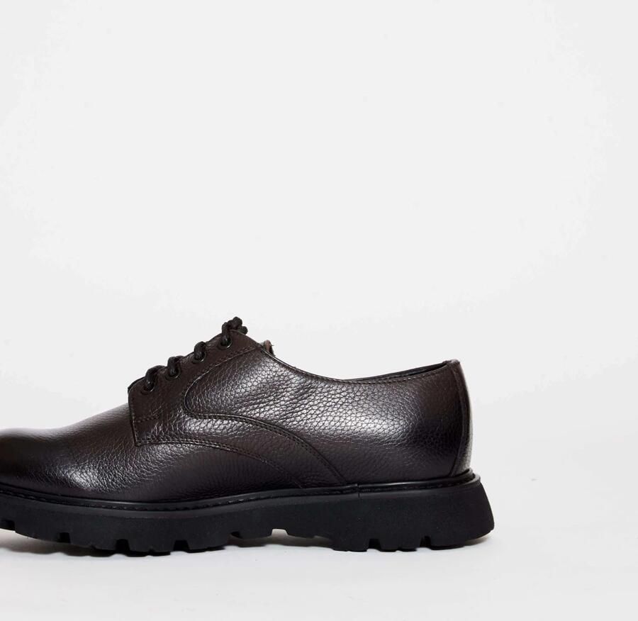 Doucal's Bruine Leren Veterschoenen - Foto 2