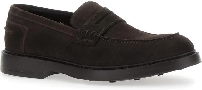 Doucal's Bruine Platte Schoenen Fondo Bruges