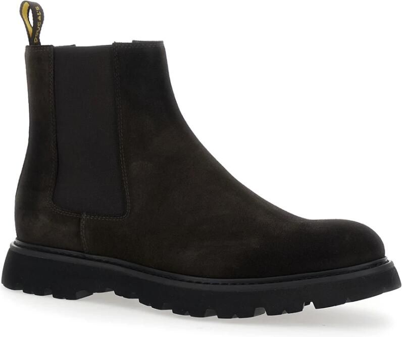 Doucal's Heren leren enkellaars | bruin Brown Heren