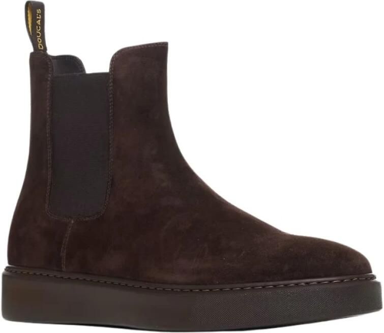 Doucal's Platte schoenen voor vrouwen Brown Heren