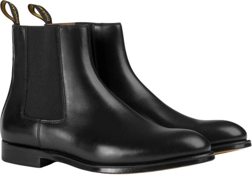 Doucal's Chelsea boots van glad kalfsleer