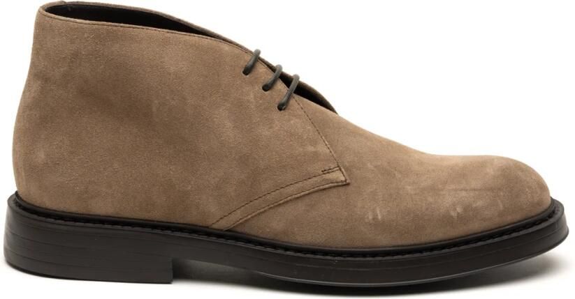 Doucal's Suède Chukka Boot met Dainite Zool Brown Heren